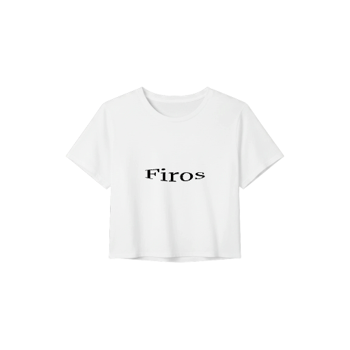 Women’s Crop Tee | Bella+Canvas 8882 White